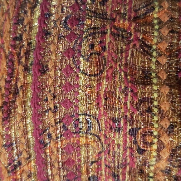 Christopher & Banks. Colorful Vest; Full Front Zipper; Interior Pockets. Size 3X - Picture 3 of 15